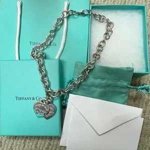 Tiffany Jewelry Authentic Tiffany Co Double Hearts Rtt